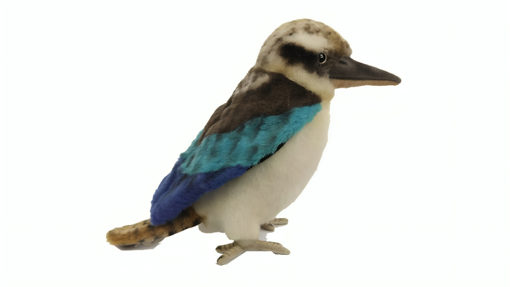 Latest Buys Blue Wing Kookabura Plush Toy - 23cm