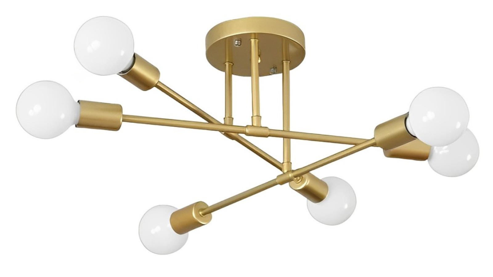 NNEOBA Contemporary LED Ceiling Lamp with Montage - Gold