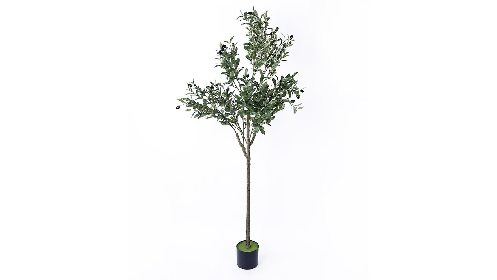 Randy and Travis Machinery Green Natural Tall Faux Artificial Olive Tree - 150cm