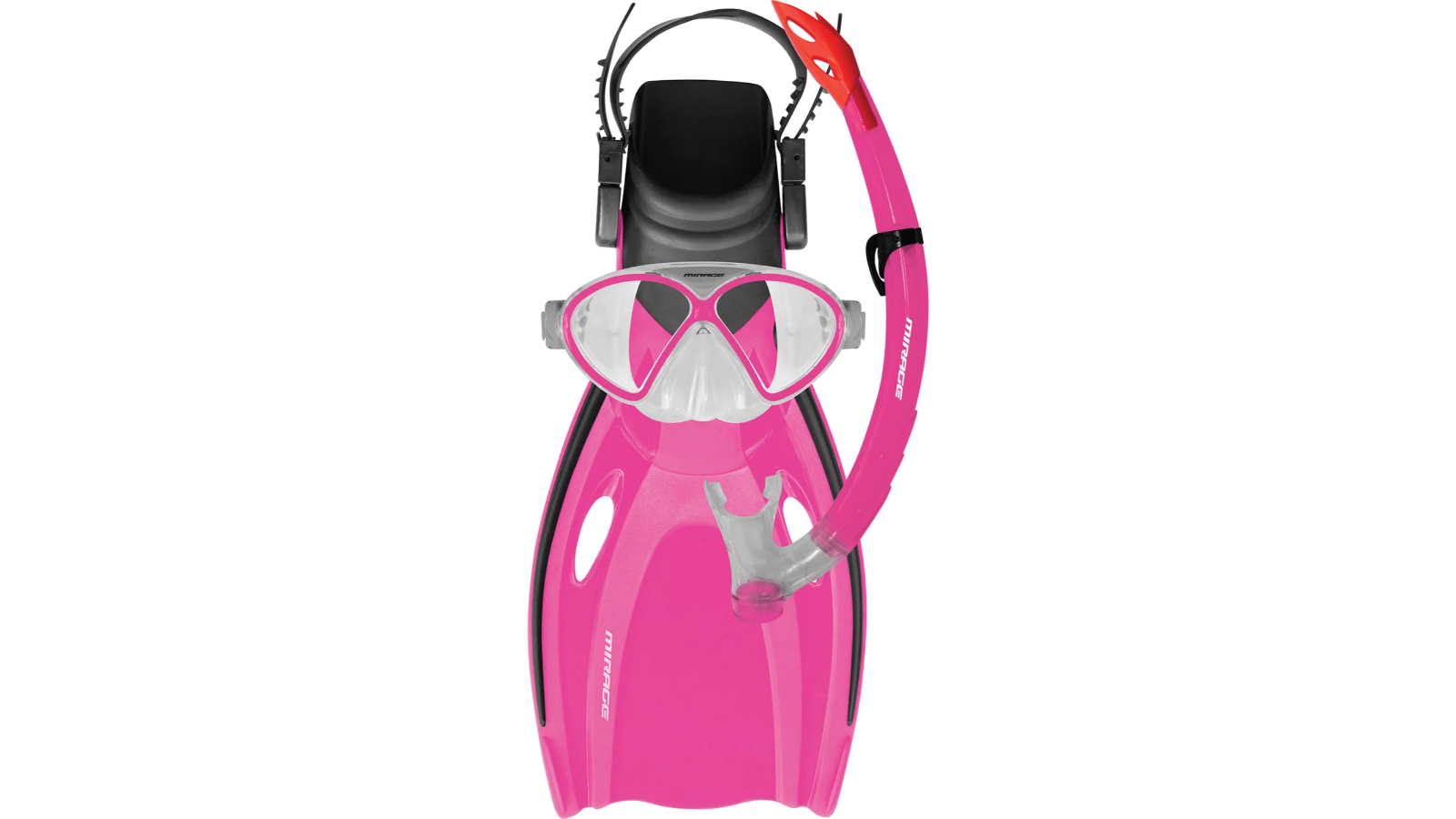 Mirage Small Comet Kids Snorkel Mask and Fin Set - Pink