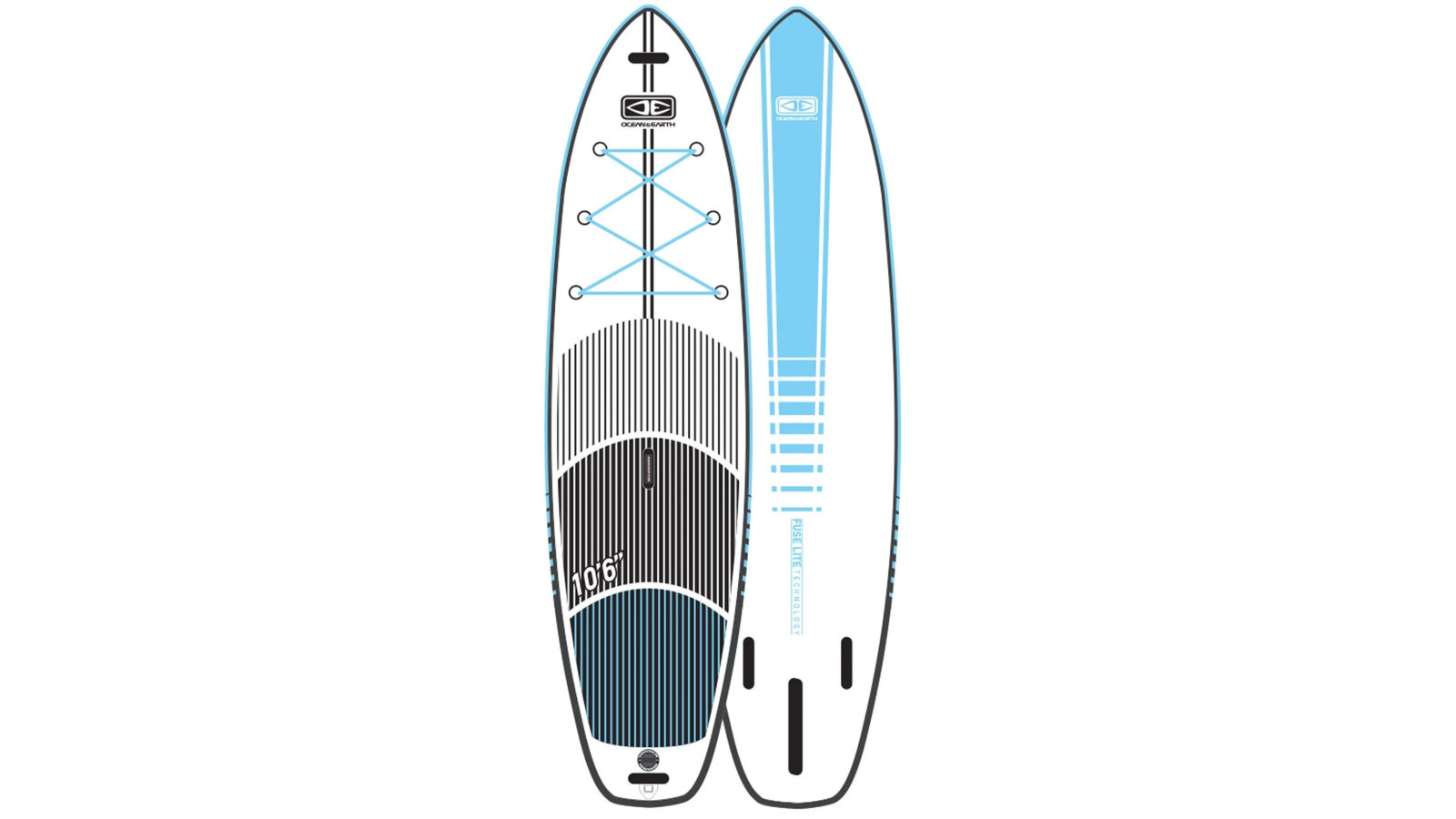 Ocean & Earth 340cm O2 Adventurer Blue Inflatable Stand Up Paddle Board
