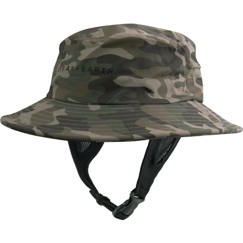 Ocean and Earth Bingin Camo Adult Lightweight Soft Peak Full Brim Surf Hat