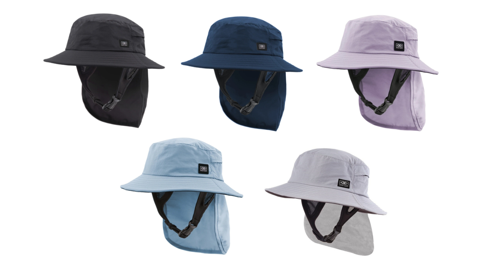 Ocean and Earth 57cm Adult Indo Stiff Peak Surf Hat