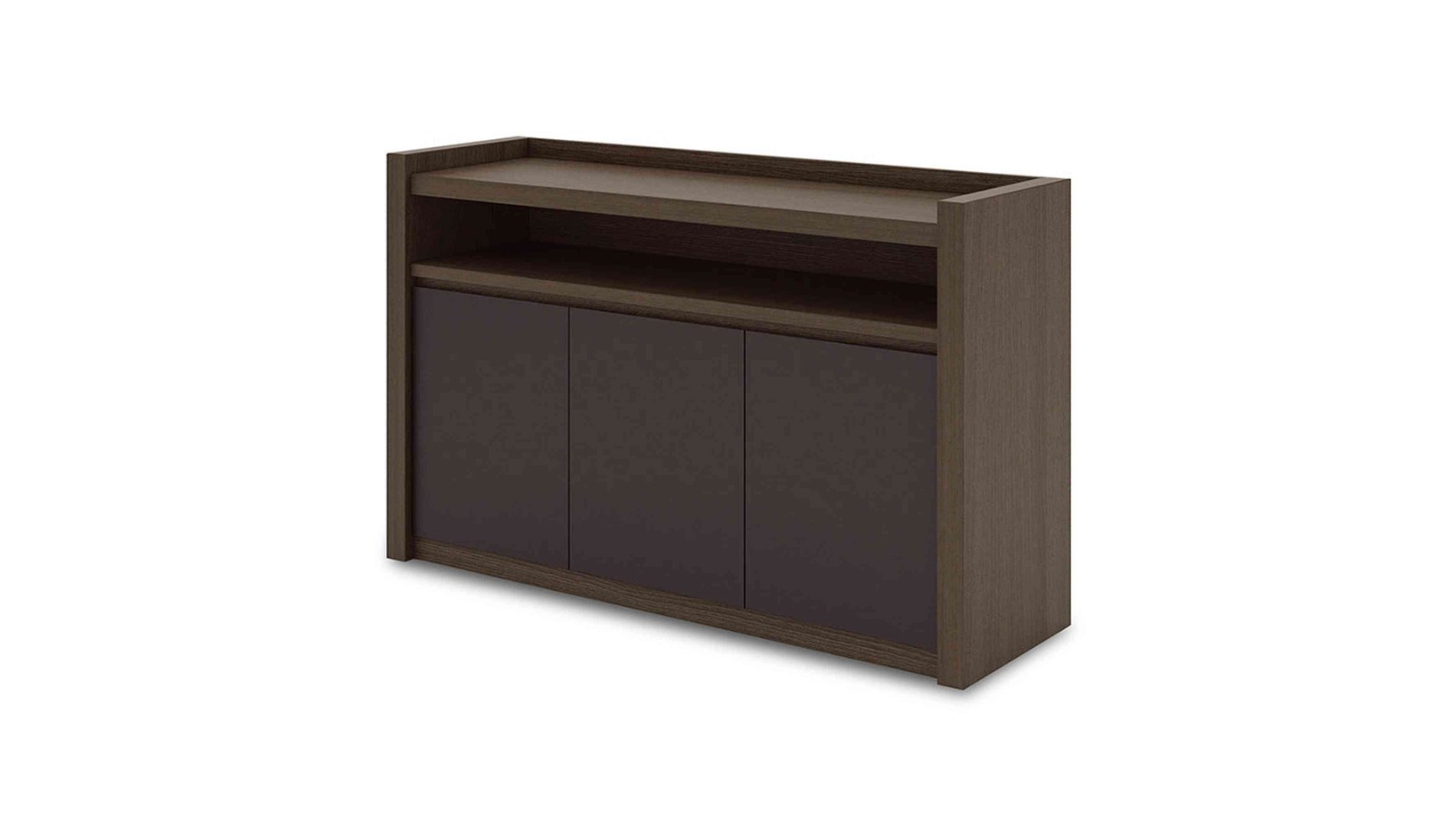 Innovatec Carter 1.3m Credenza or Sideboard - Coffee/Grey