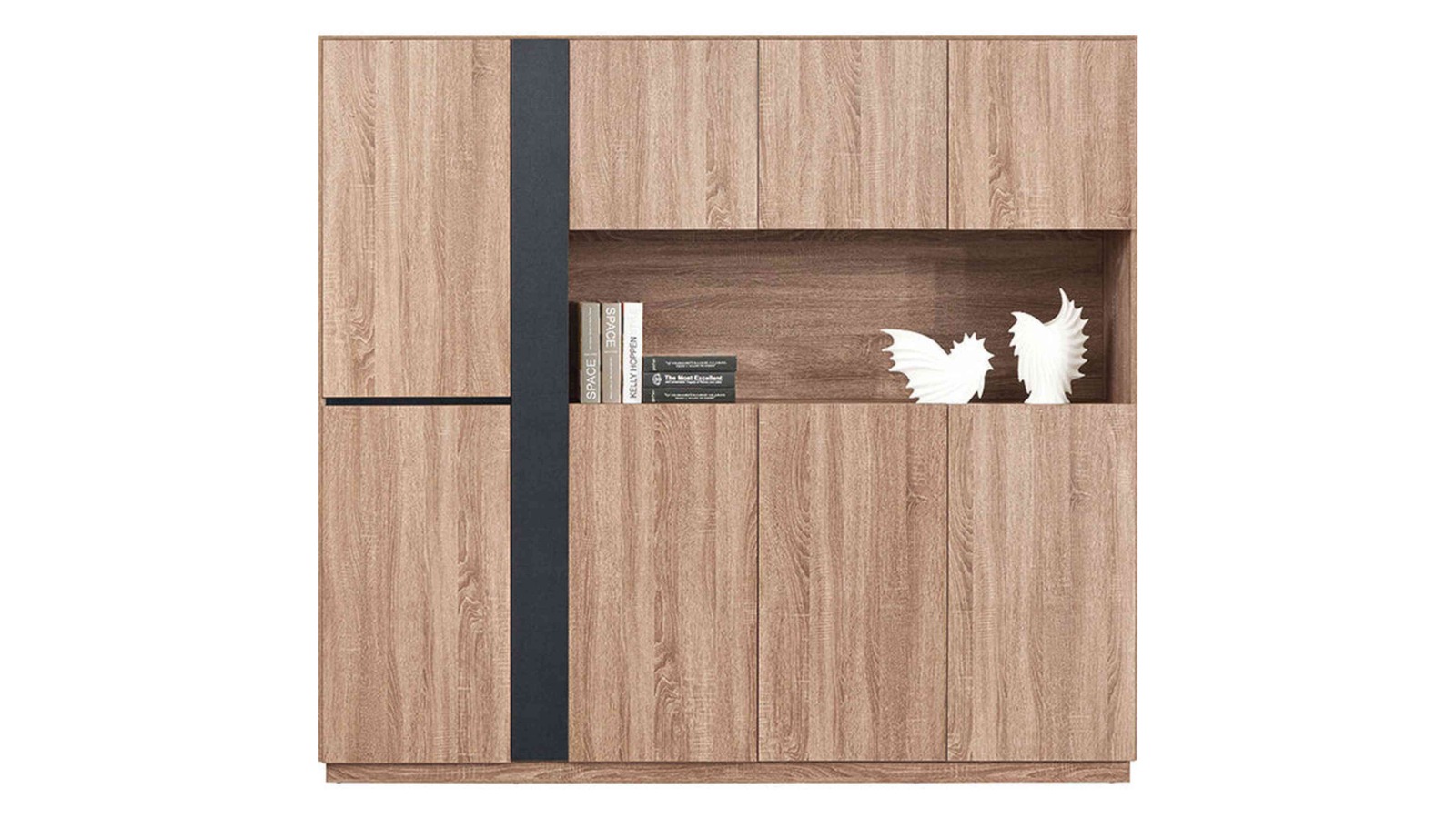 Innovatec 218cm Adriano Display Unit - Light Brown