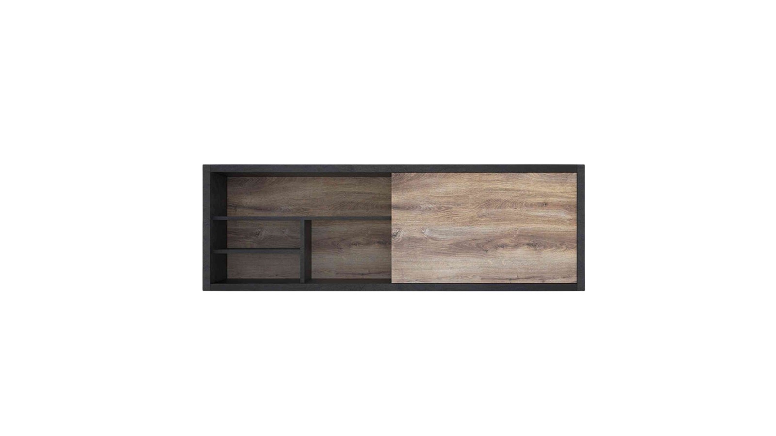 Innovatec 240cm Arto Display Unit - Warm Oak/Black