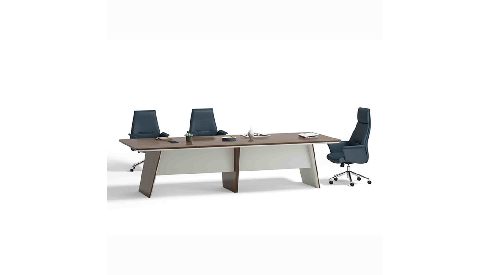 Innovatec Anders Boardroom Hazelnut/Beige Table - 320cm