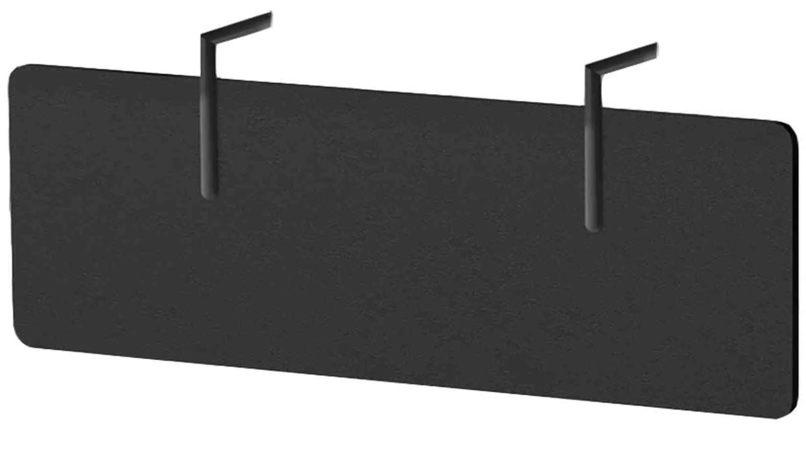 Modesty Panel for Stand-Up Desks - Black
