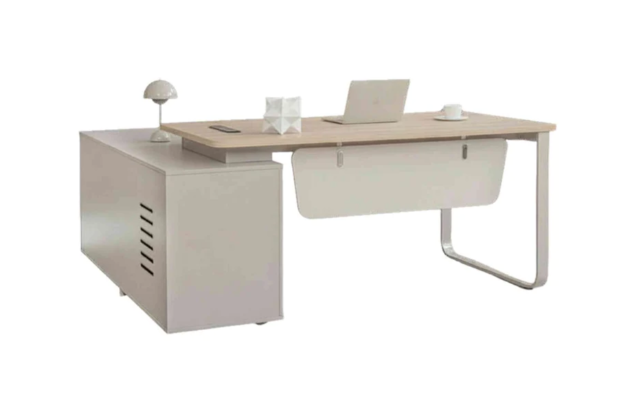 Innovatec Kelian Reversible Oak Executive Desk with Return - 180cm