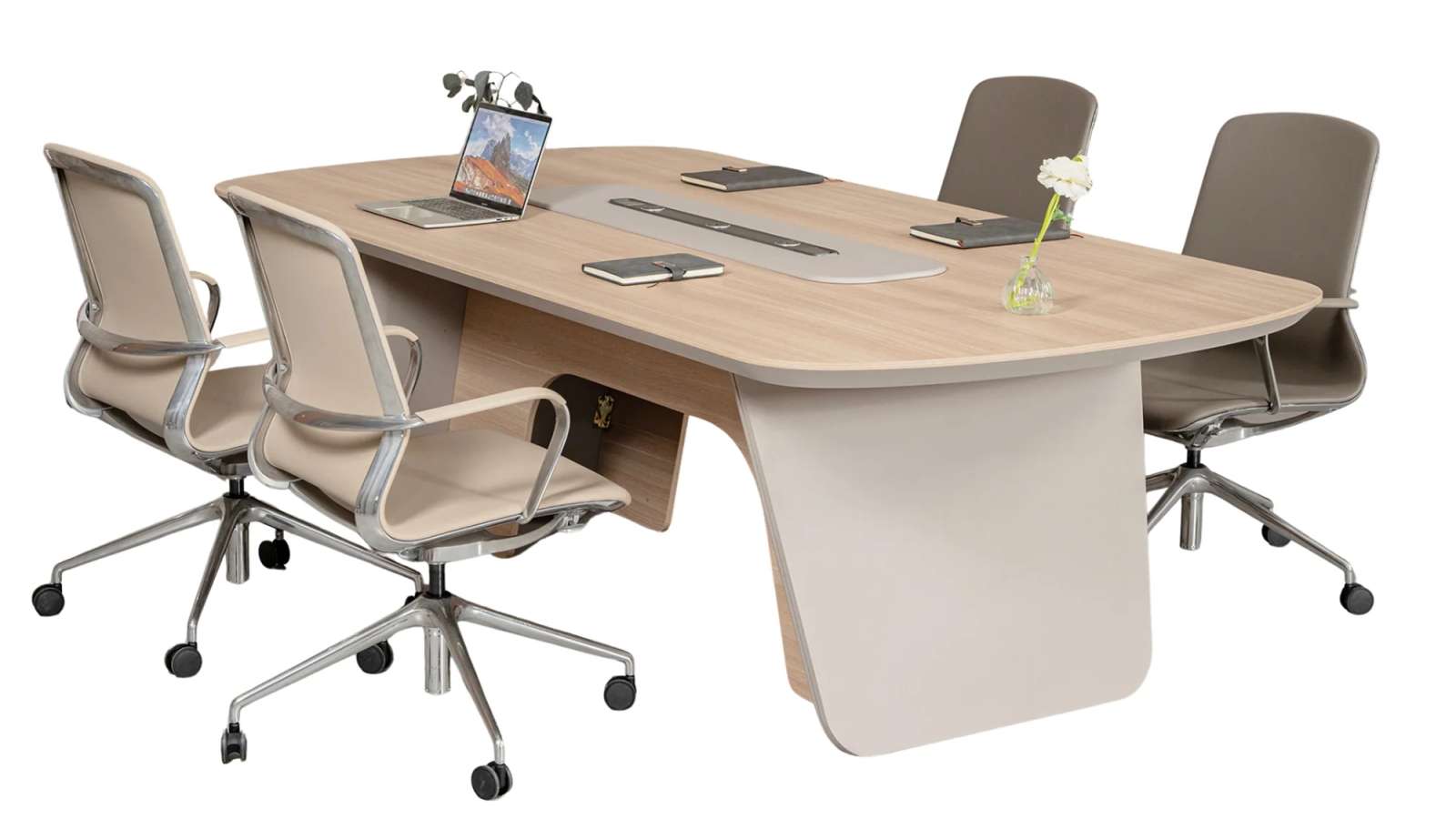 SEVANI Boardroom Meeting Table 240cm - Oak