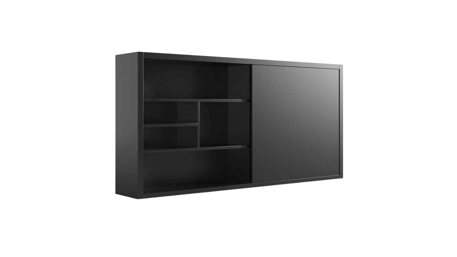 Innovatec 240cm Aftan Display Unit - Black Concrete