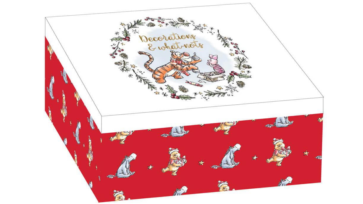 Disney WTP Christmas Decorations and Whatnots Storage Box
