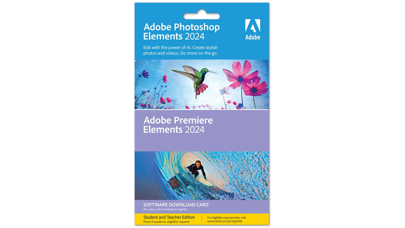Adobe Elements & Premiere Elements 2025 Student and Teacher