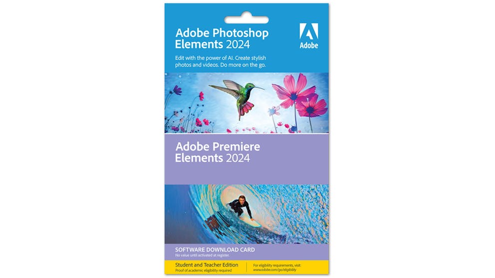 Adobe Elements & Premiere Elements 2024 Student and Teacher