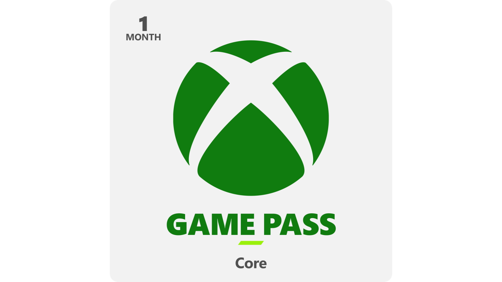 Xbox Game Pass Core - 1 Month Subscription