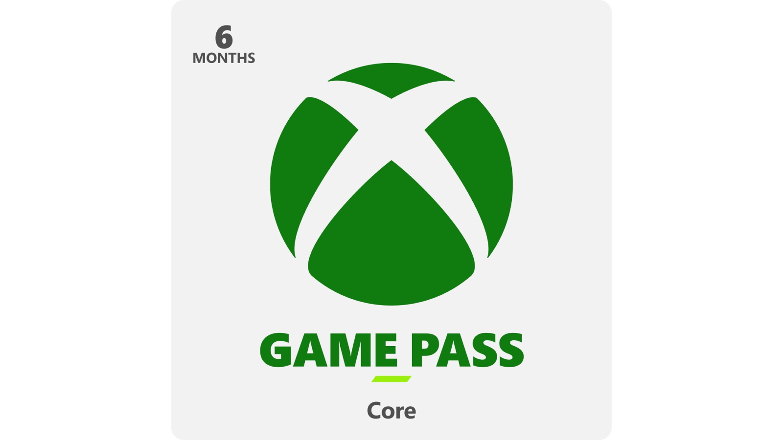 Xbox Game Pass Core - 6 Months Subscription