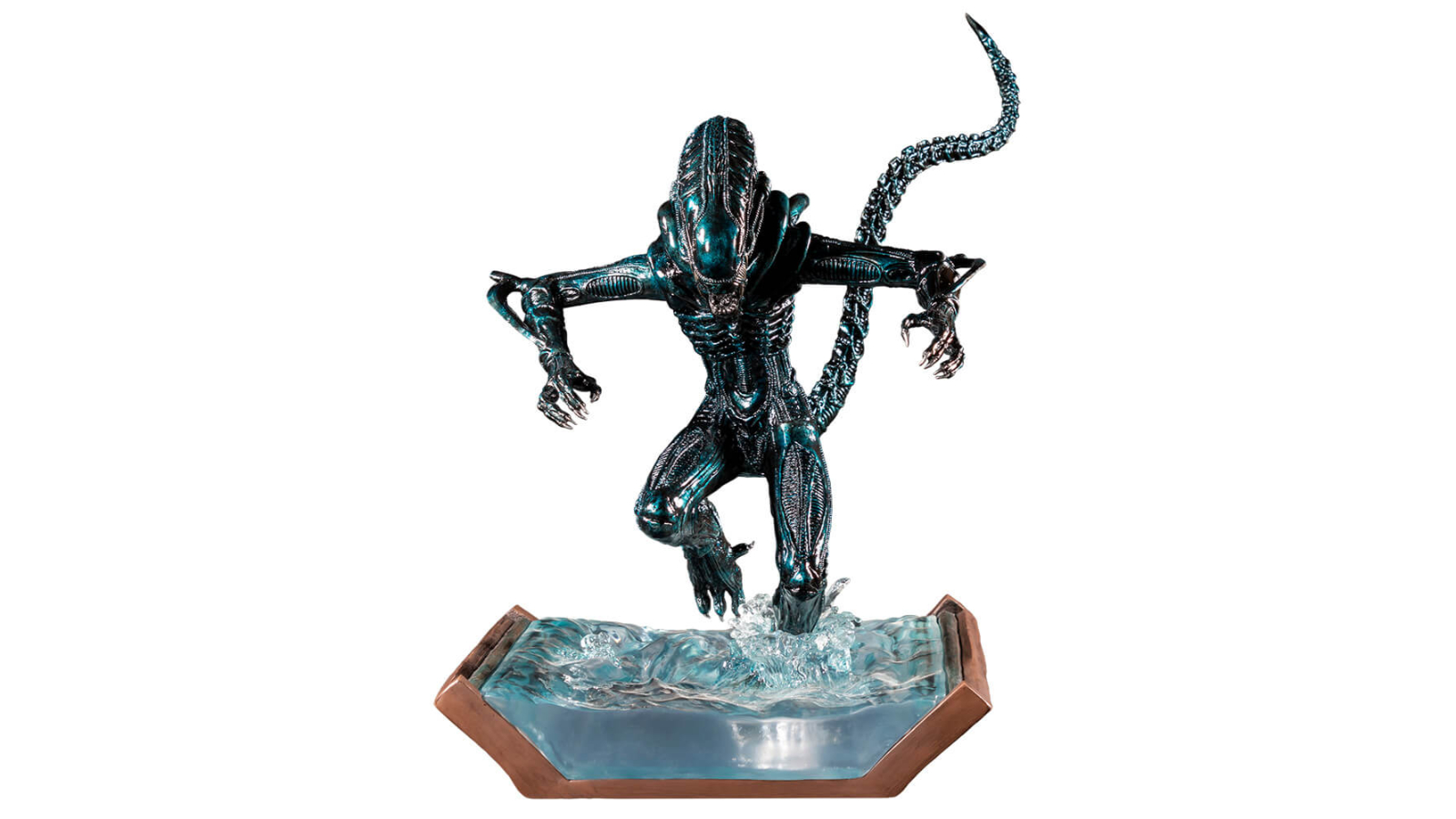 Sci-fi Alien Water Attack Statue | Harvey Norman