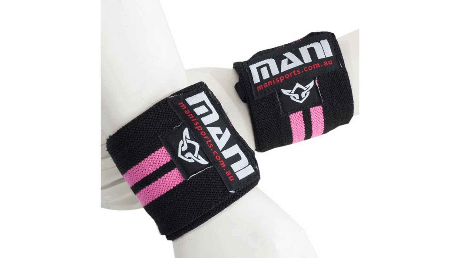 Mani Sports 14-inch Wrist Supports - Pink