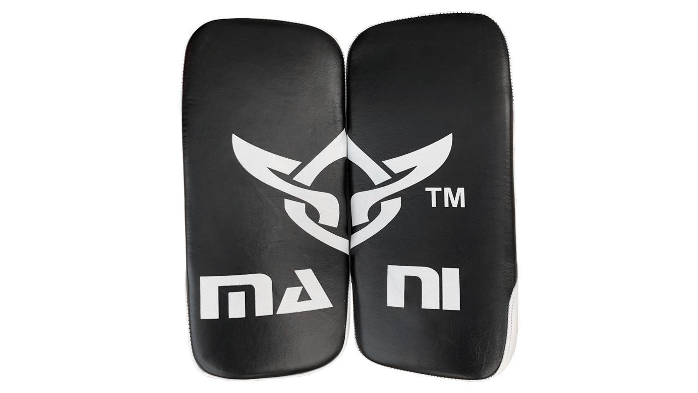 Mani Sports Leather Muay Thai Arm Kick Pads