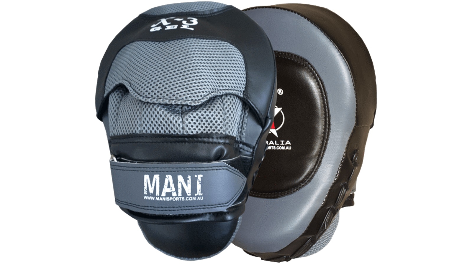 Mani Sports Gel Curved Leather Focus Pads