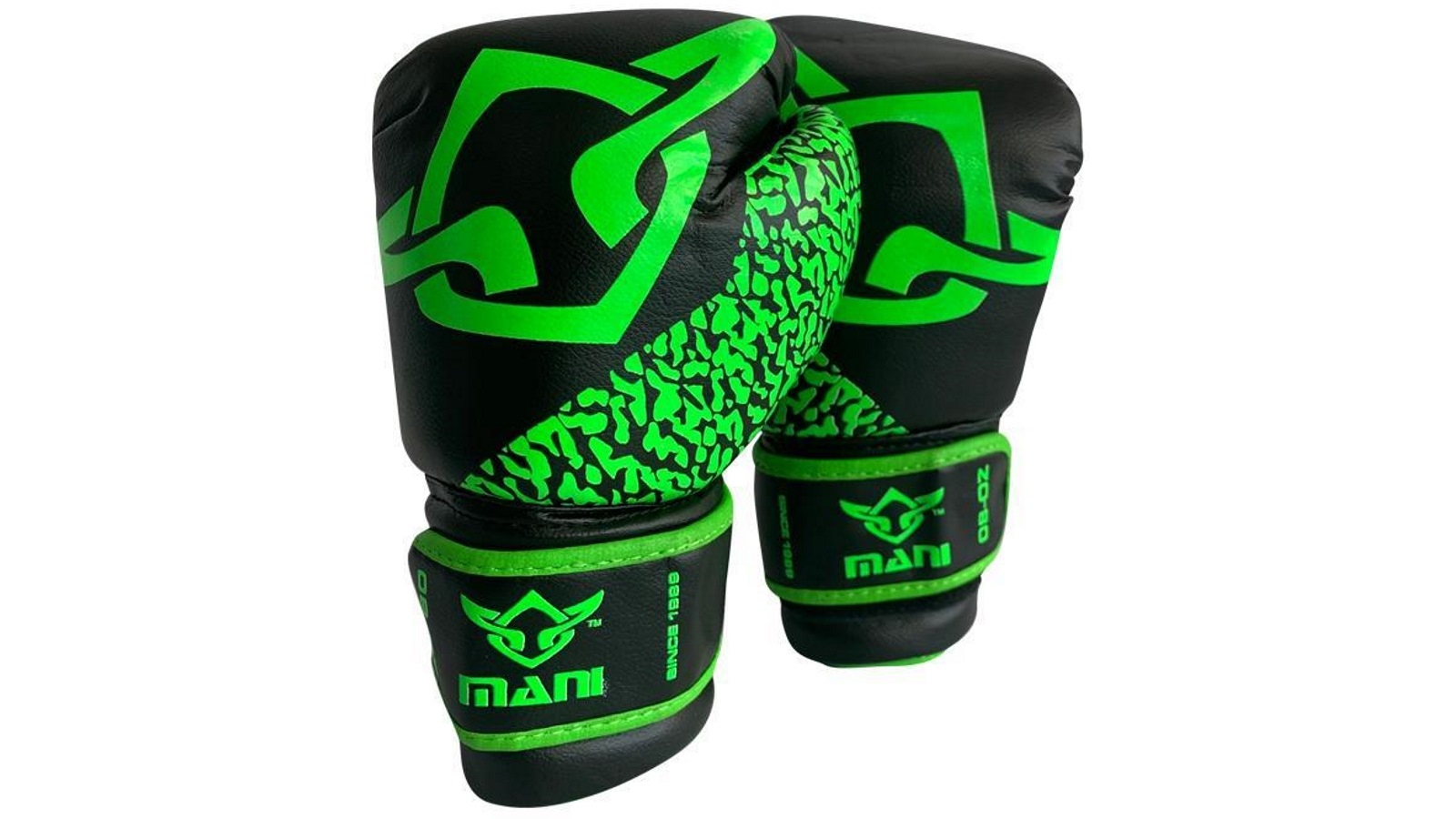 Mani Sports Kids Boxing Gloves - Green