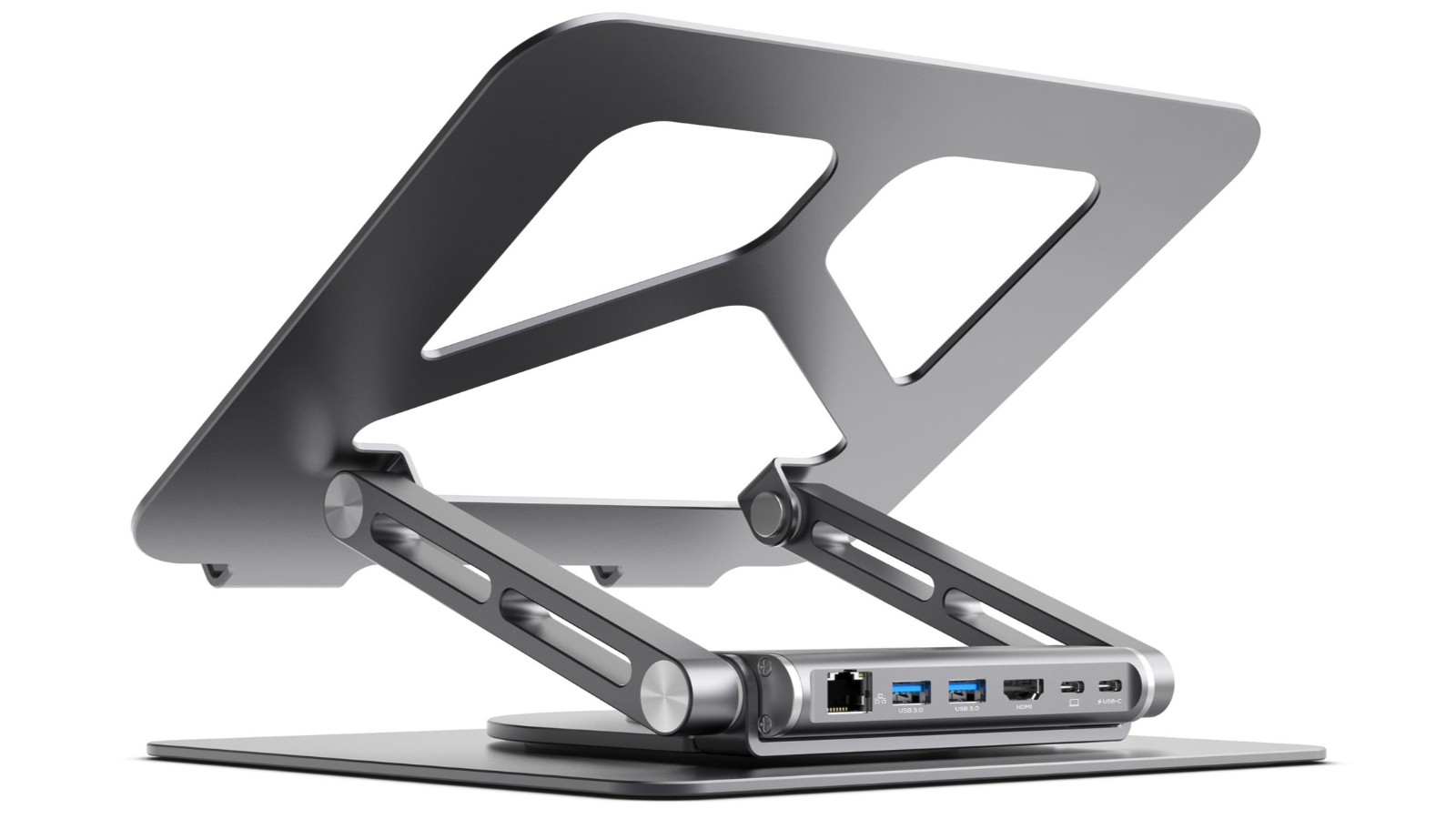 MBeat Stage S12 Rotating Laptop Stand - Space Grey