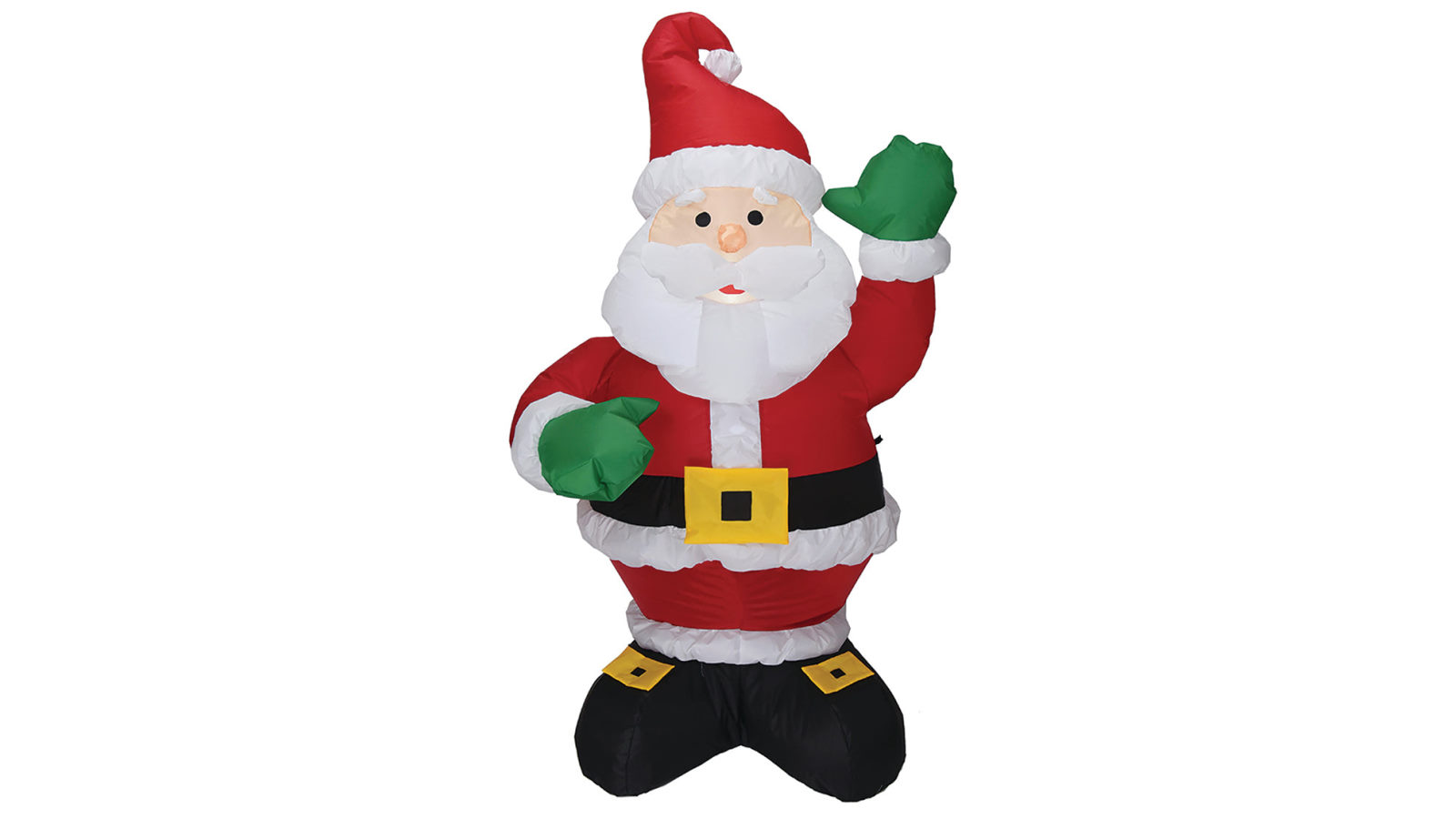 YS 120cm Inflatable LED Standing Santa Claus Christmas Decoration