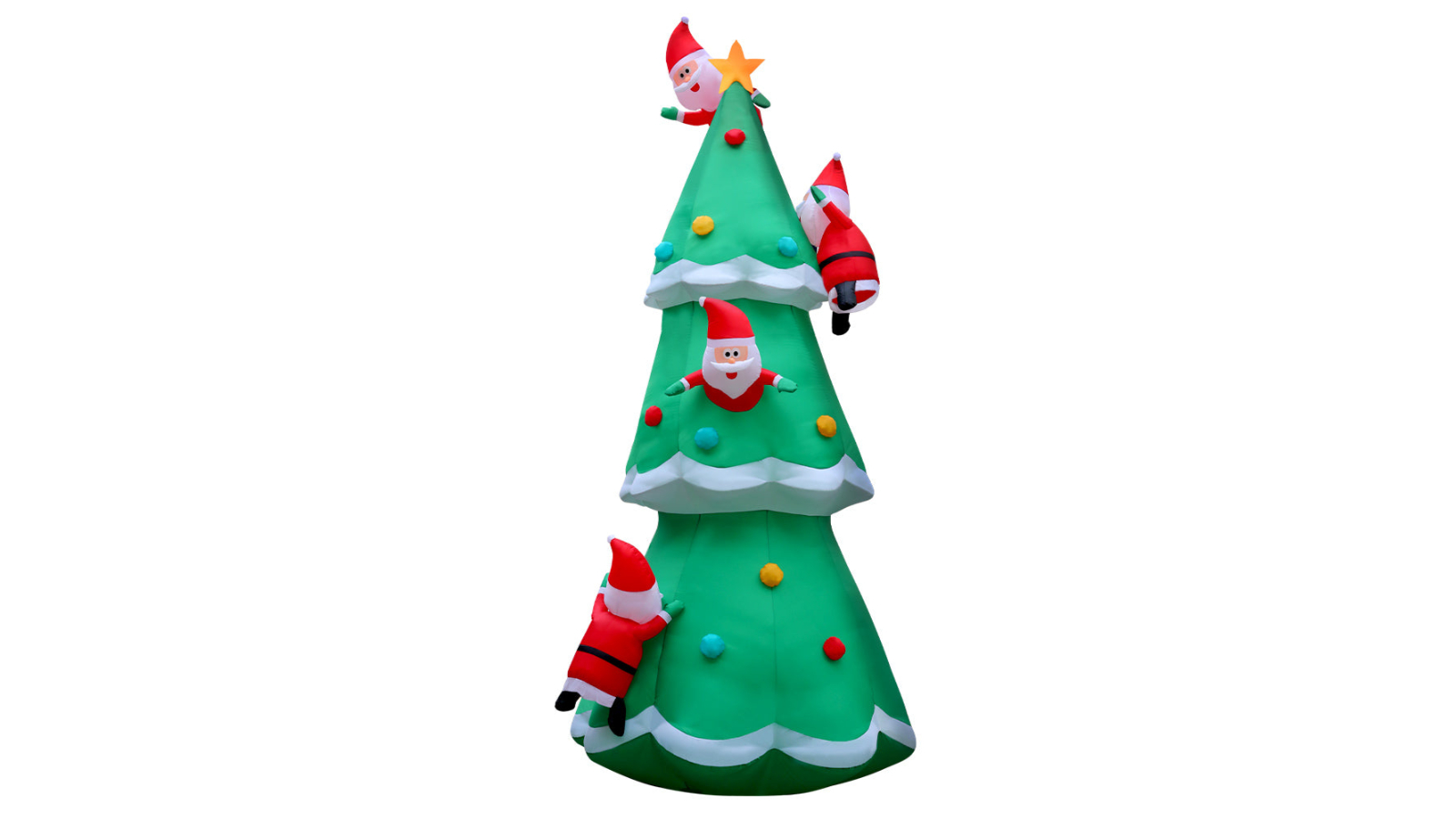 YS Christmas Inflatable Santa Tree - 5metre