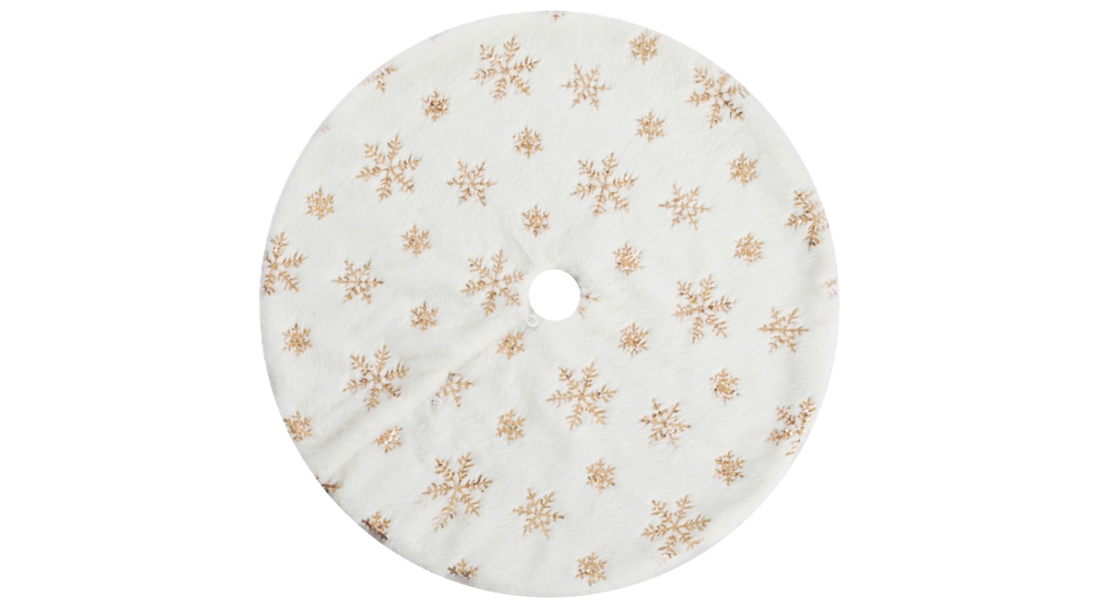 YS 90cm Snowflake Skirt Christmas Tree Ornament