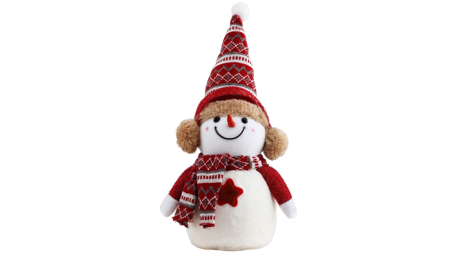 YS 35cm Christmas Snowman Handicraft Ornament