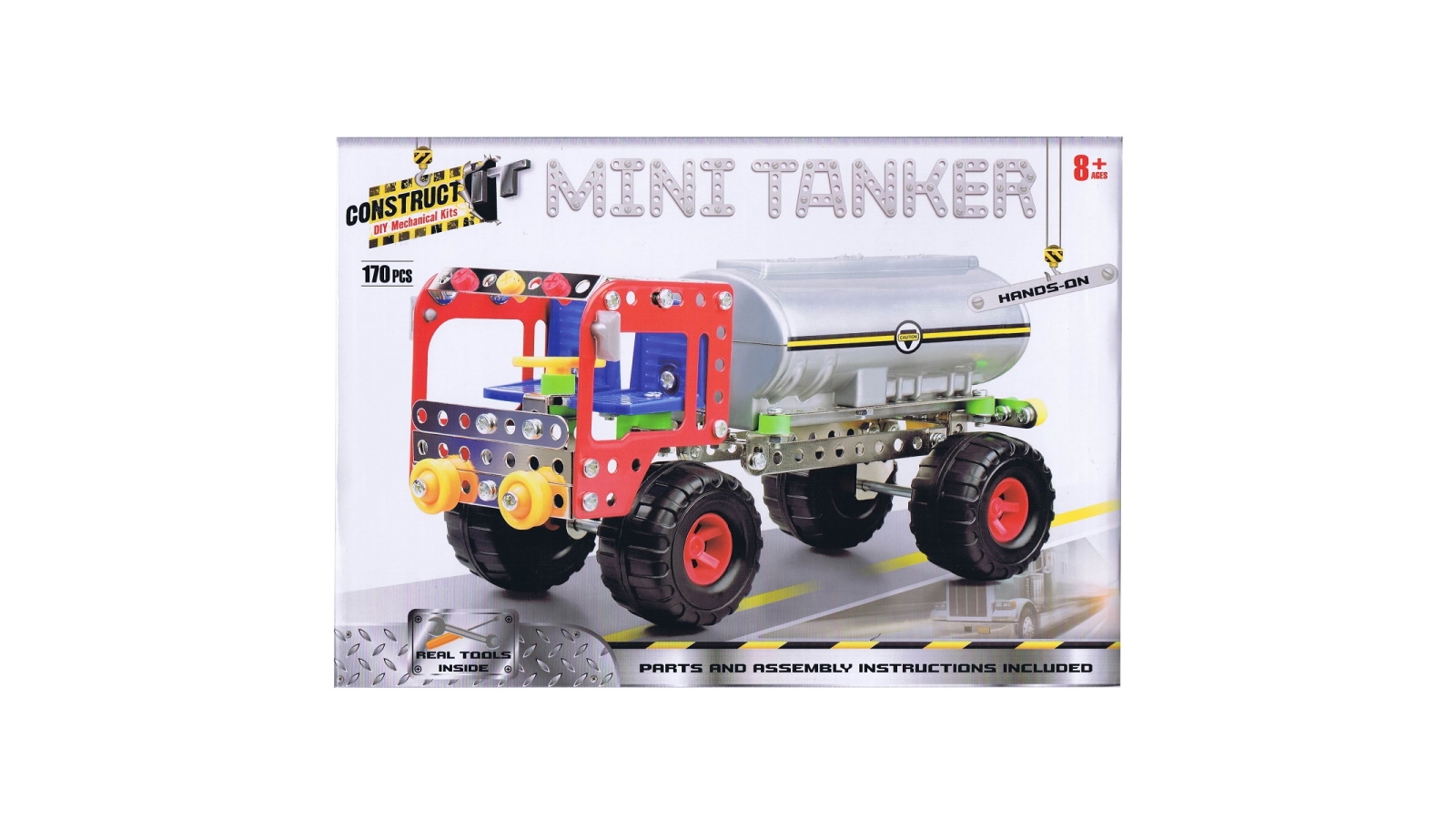 Construct-It Mini Tanker 170 Piece Kit