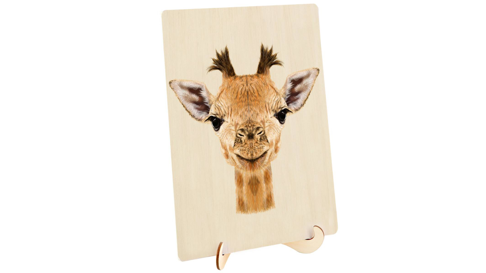 Puzzle Master 128 Piece Wooden Jigsaw Puzzle - Giraffe