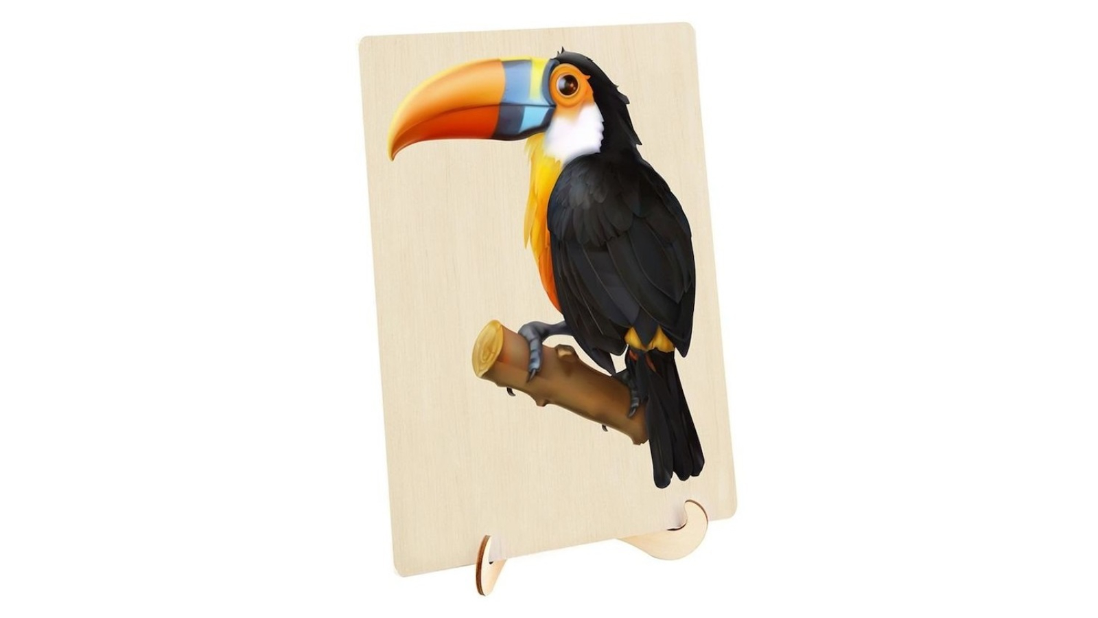 Puzzle Master Wooden Puzzle - Toucan