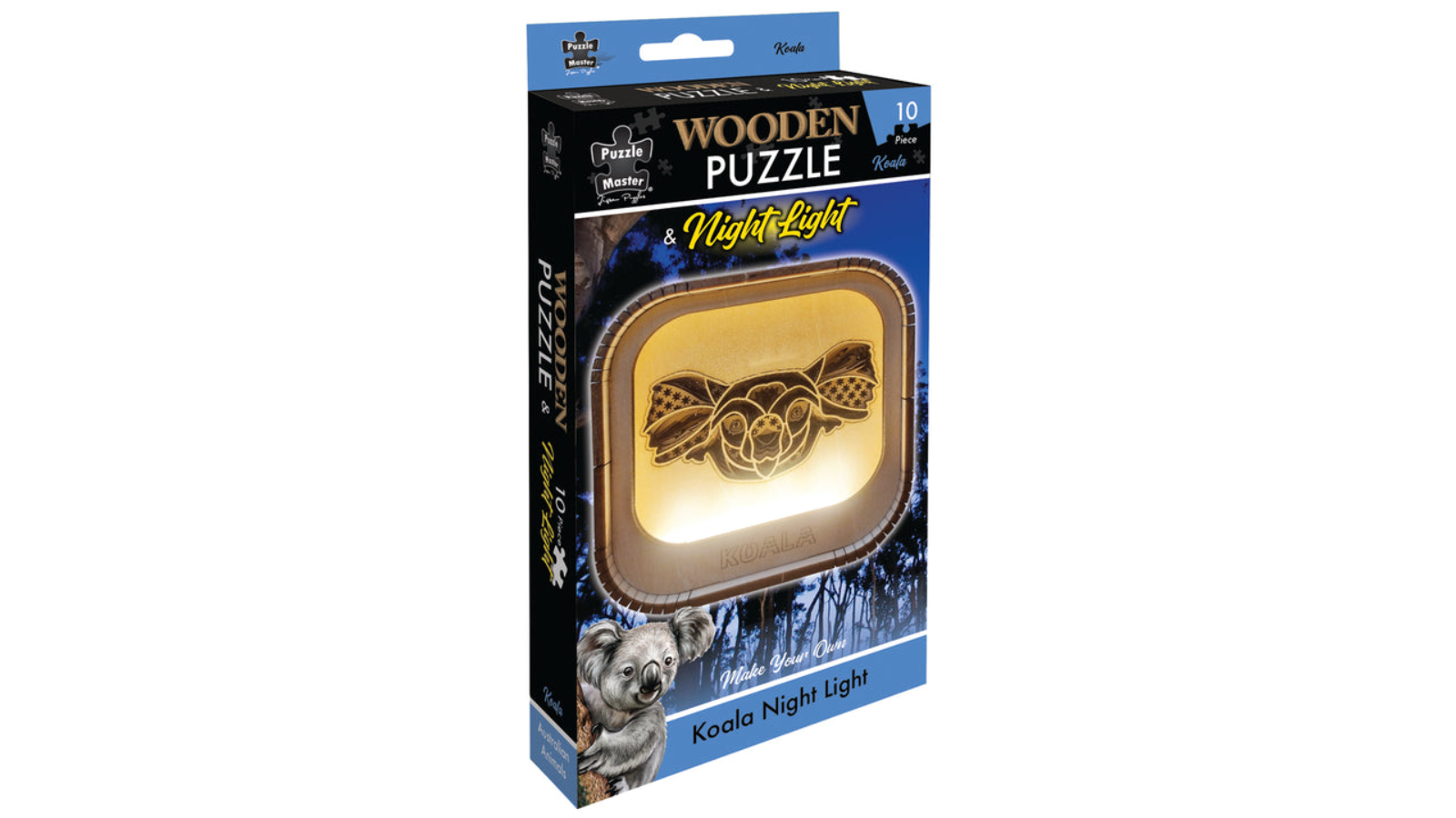 Puzzle Master Wooden Night Light Puzzle - Koala