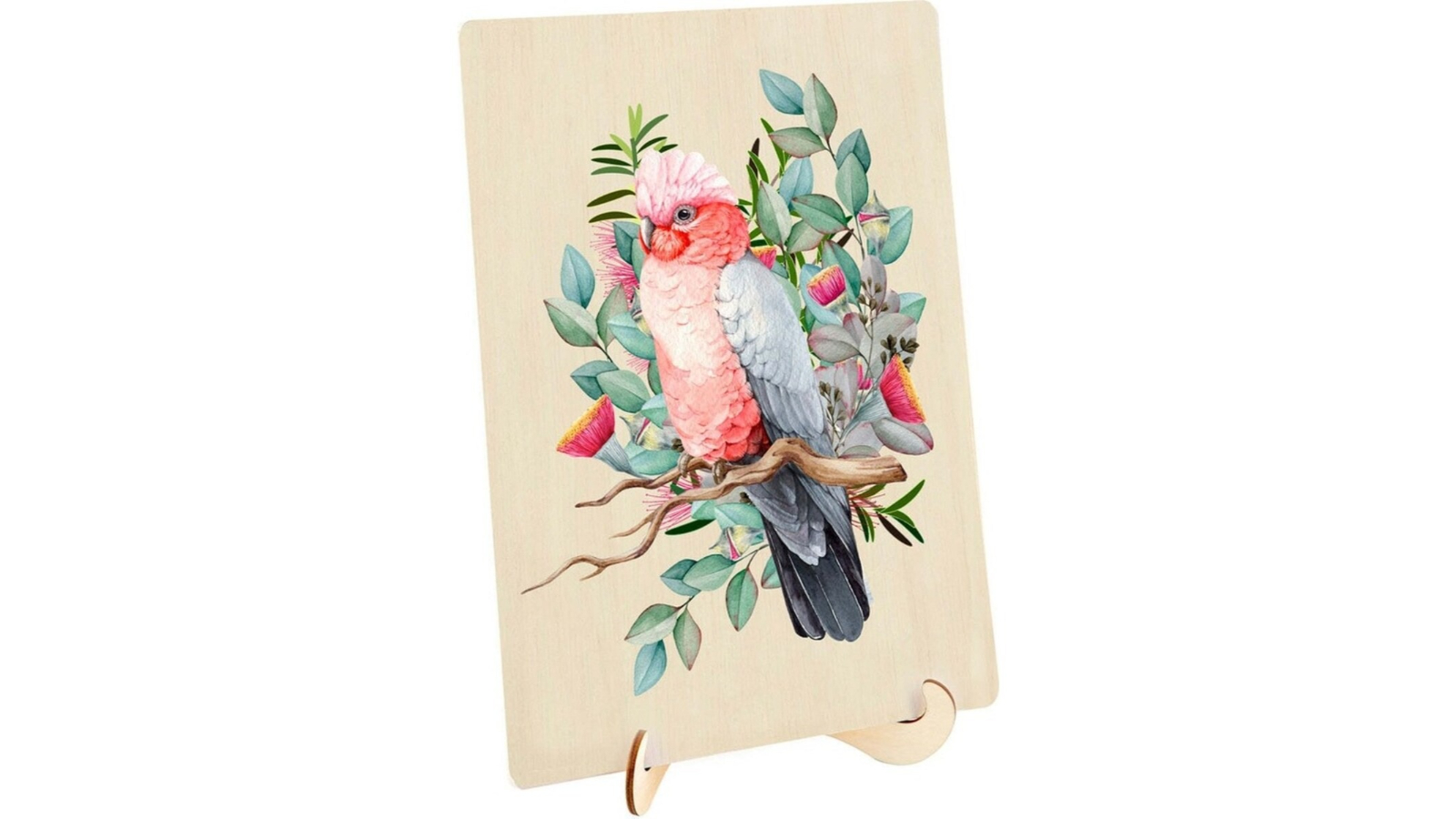 Puzzle Master 128 Piece Wooden Jigsaw Puzzle - Galah