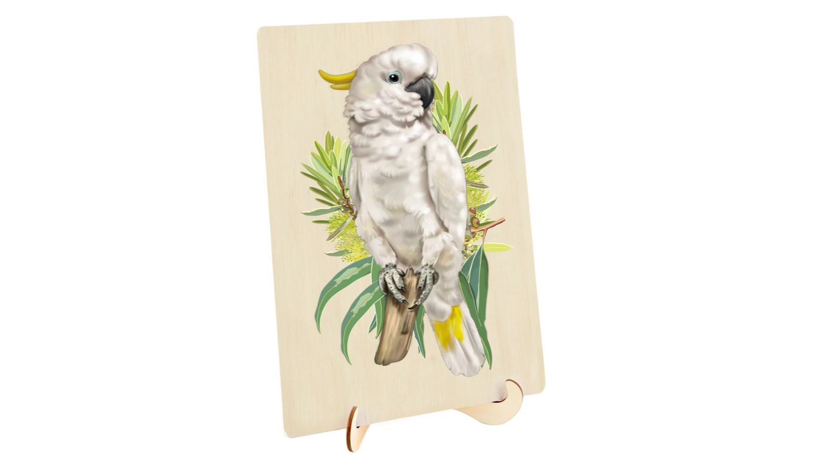 Puzzle Master 128 Piece Wooden Jigsaw Puzzle - Cockatoo