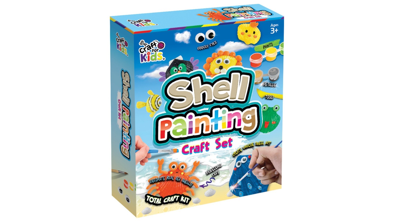 Craft For Kids Ultimate Shell Painting Kit