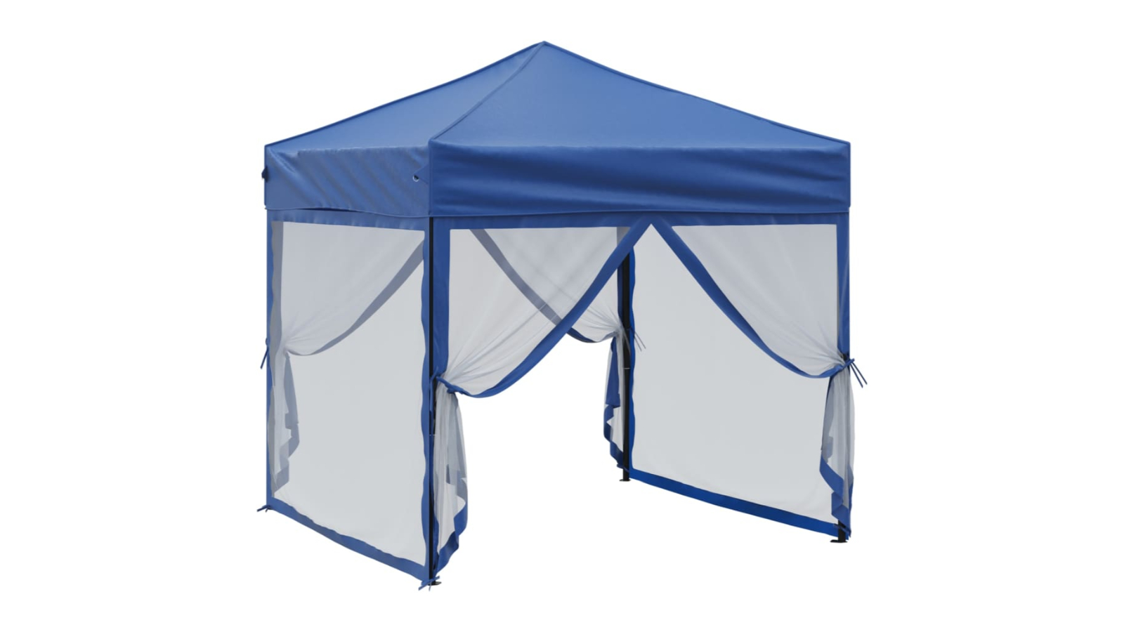 vidaXL 2 x 2metre Sidewall Folding Party Tent - Blue