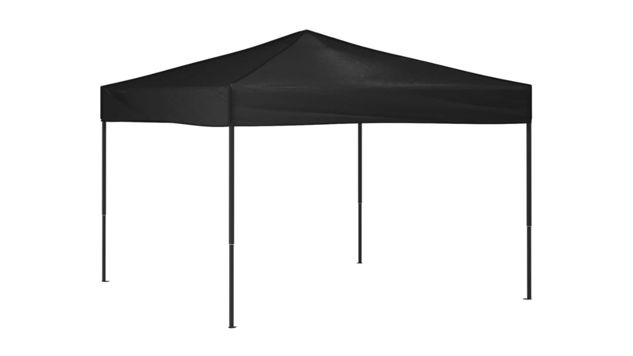 vidaXL 3 x 3metre Folding Party Tent - Black