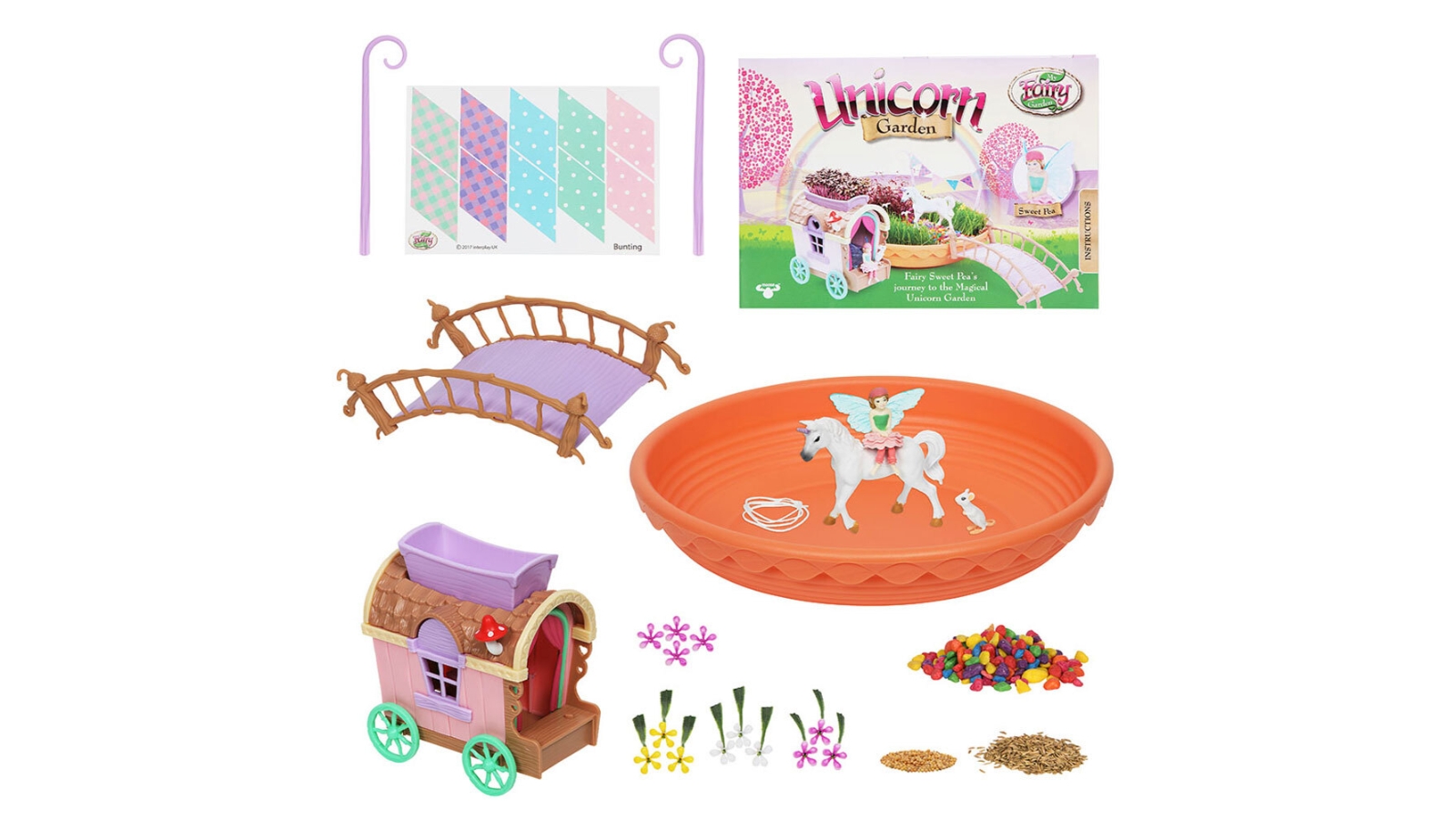 My Fairy Garden Unicorn Garden and Caravan -  Assorted