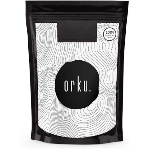 Orku Calcium Sulphate Gypsum Powder Food Grade Hydrous Sulfate - 1kg
