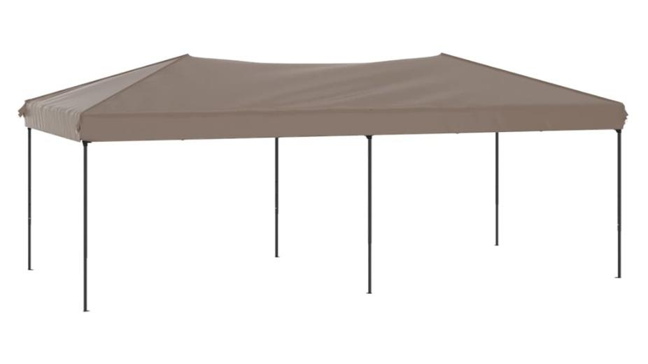 vidaXL 3 x 6metre Folding Party Tent - Taupe