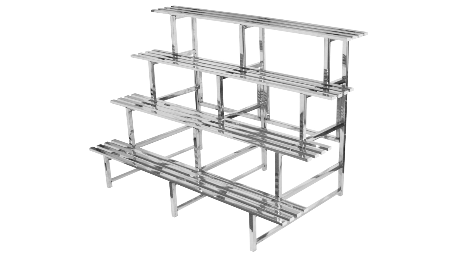 Yarra Supply 4-Tier 150 x 100cm Garden Pot Plant Stand