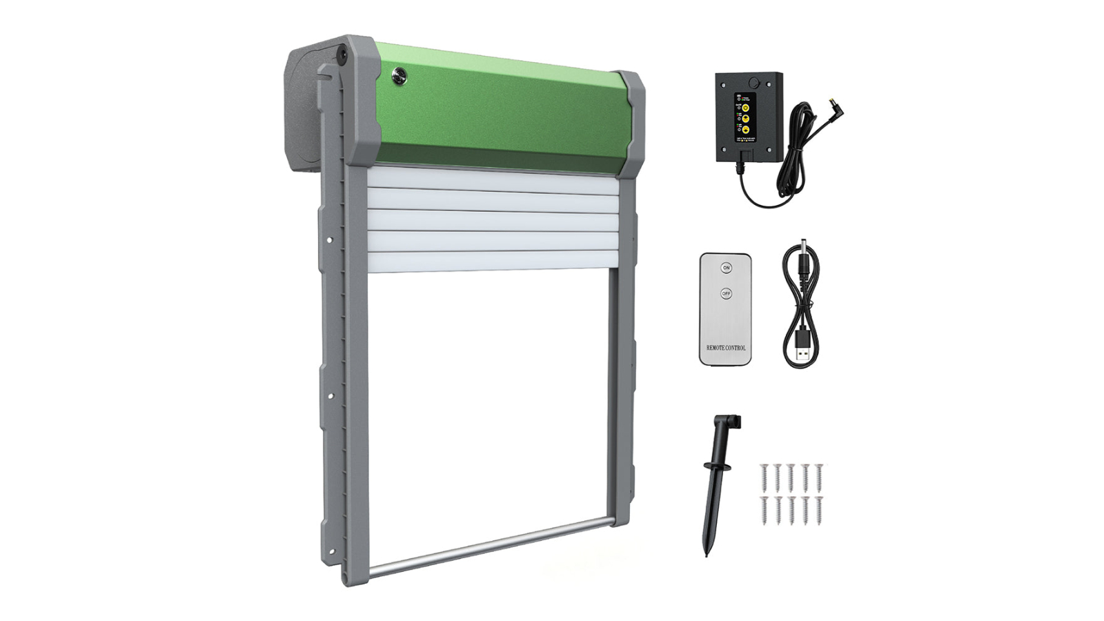 YS Remote Control Automatic Solar Chicken Coop Door Opener with Timer and Auto Light Sensor