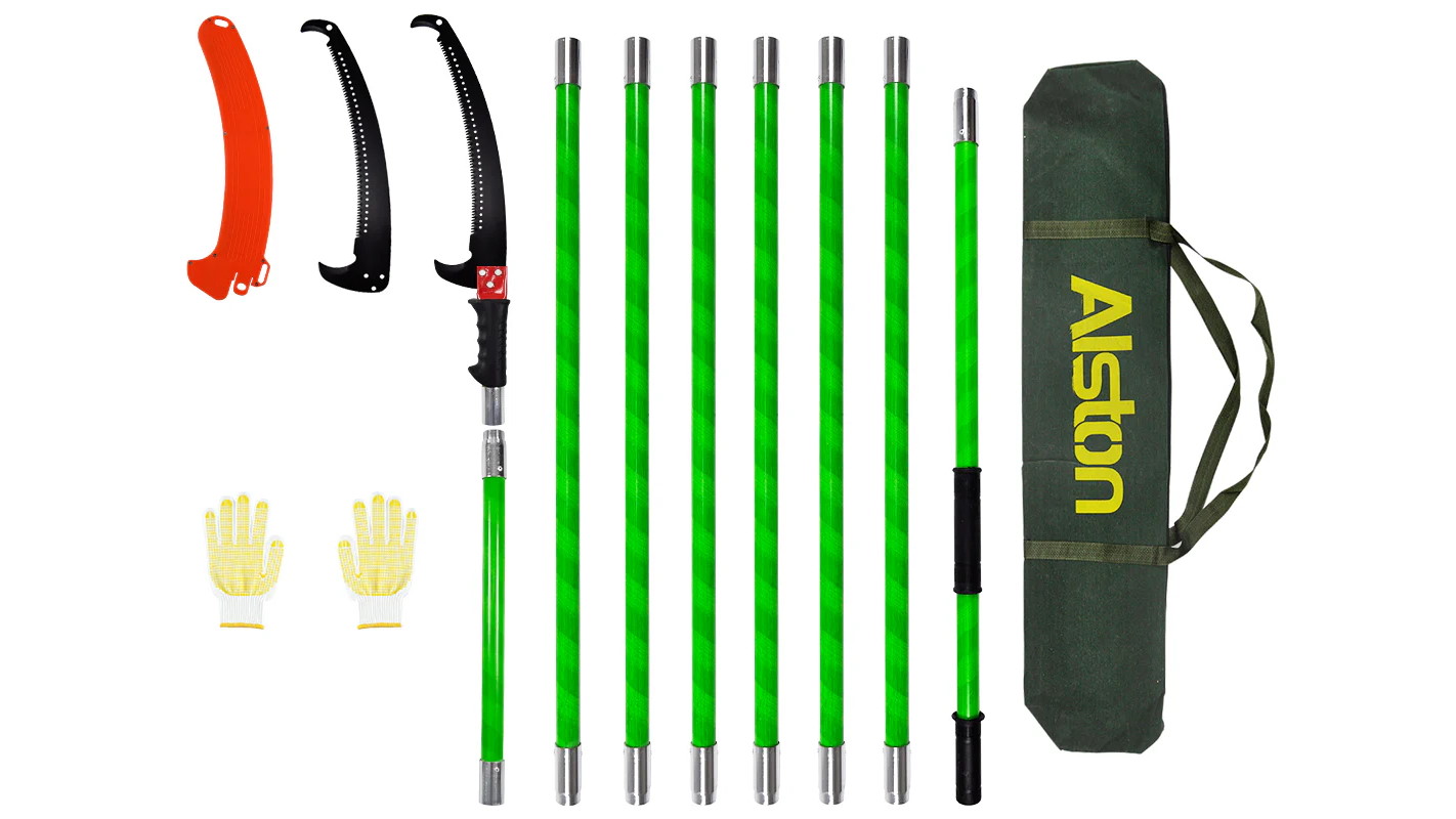 8m Extendable Manual Pole Pruner Tree Trimmer
