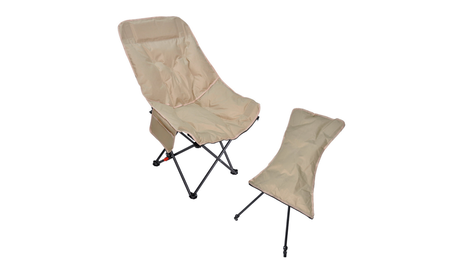 YS 3-Level Folding Recliner Chair with Leg Rest