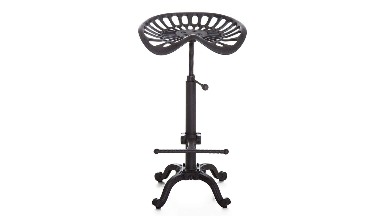 YS Adjustable Tractor Seat Stool with Footrest Harvey Norman