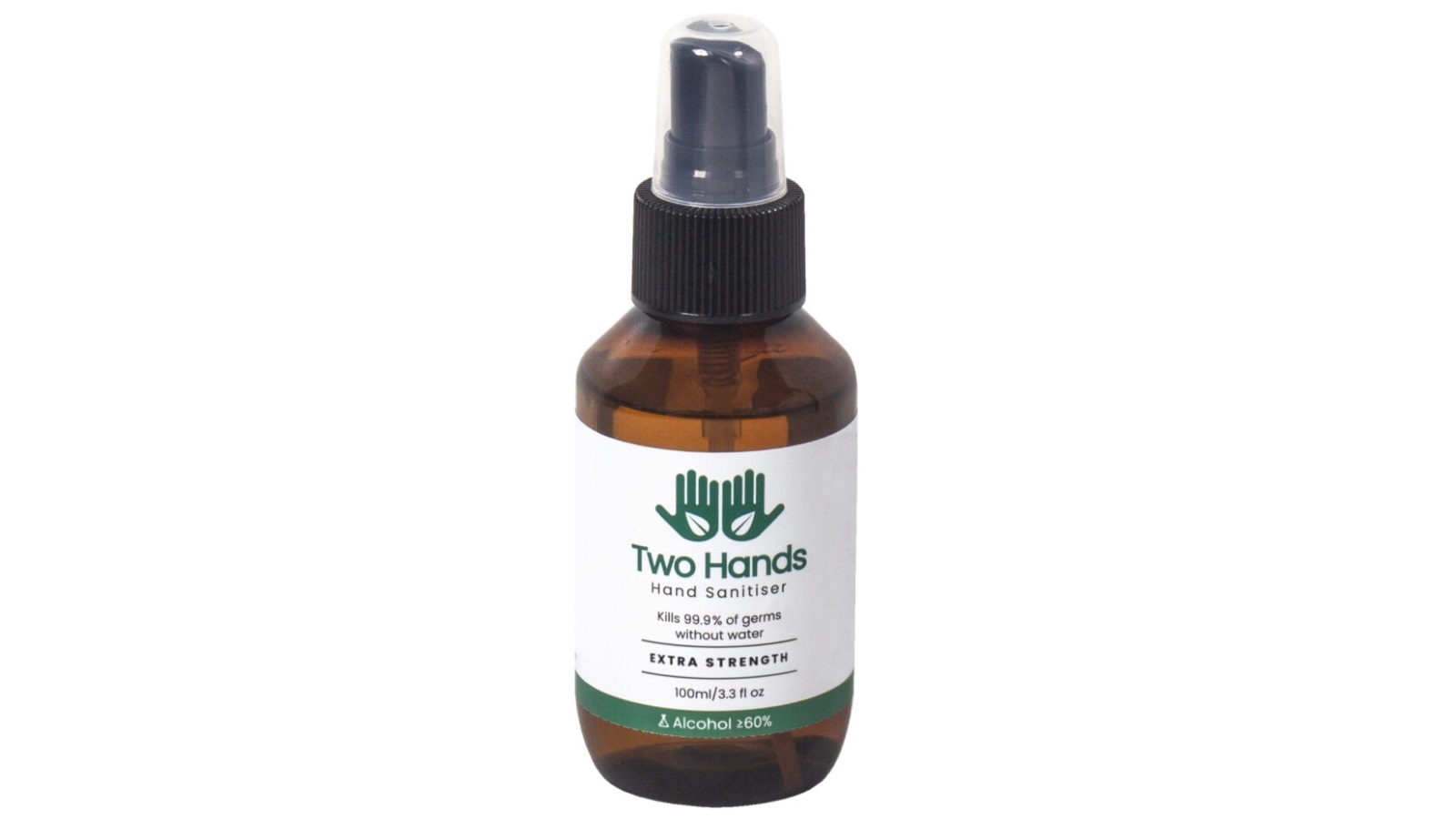 Two Hands 100ml Hand Sanitiser Mist Spray Extra Strength