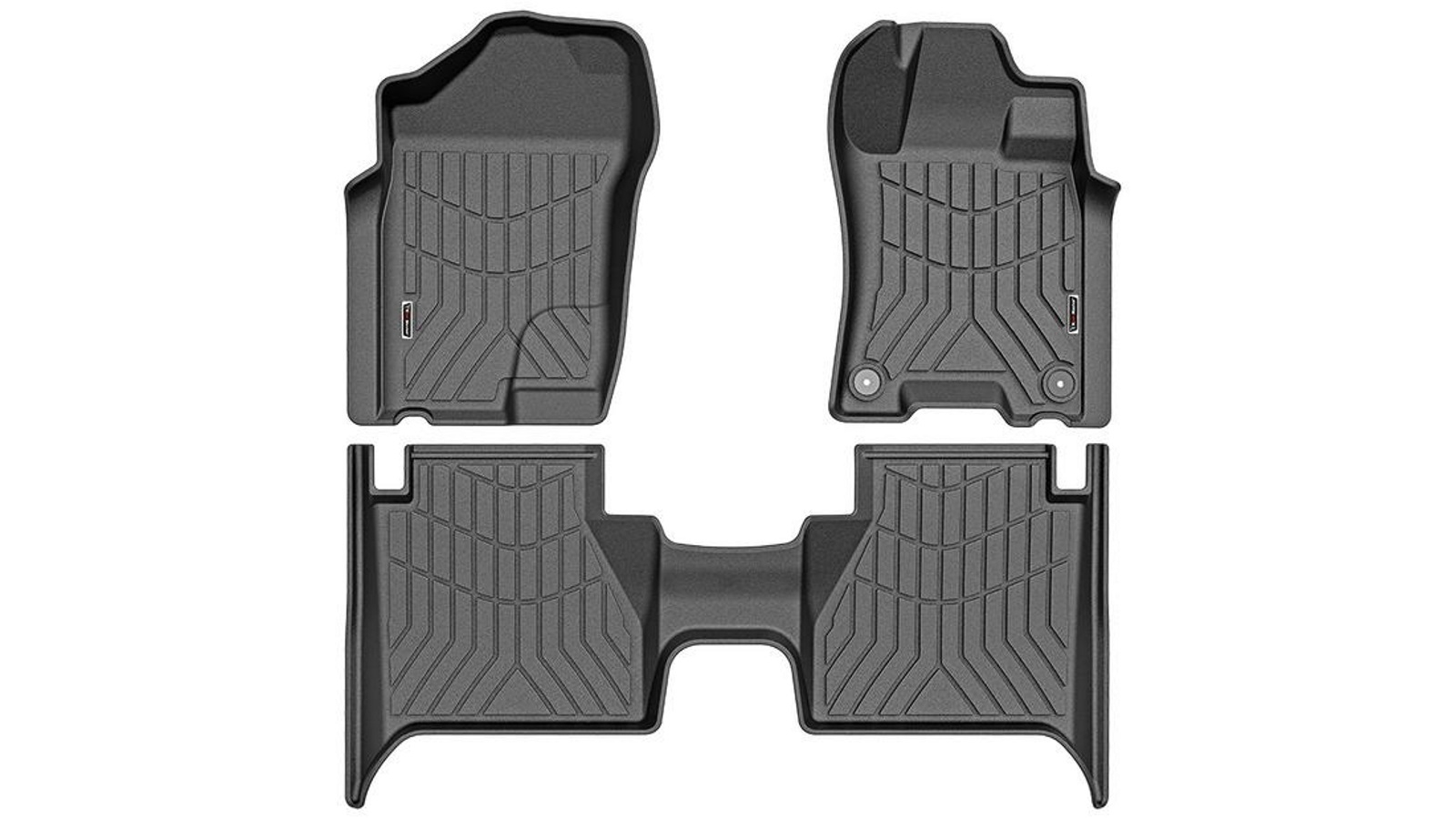 Kiwi Master 3D TPE Floor Mats for Nissan Navara NP300 D23 2015-2020