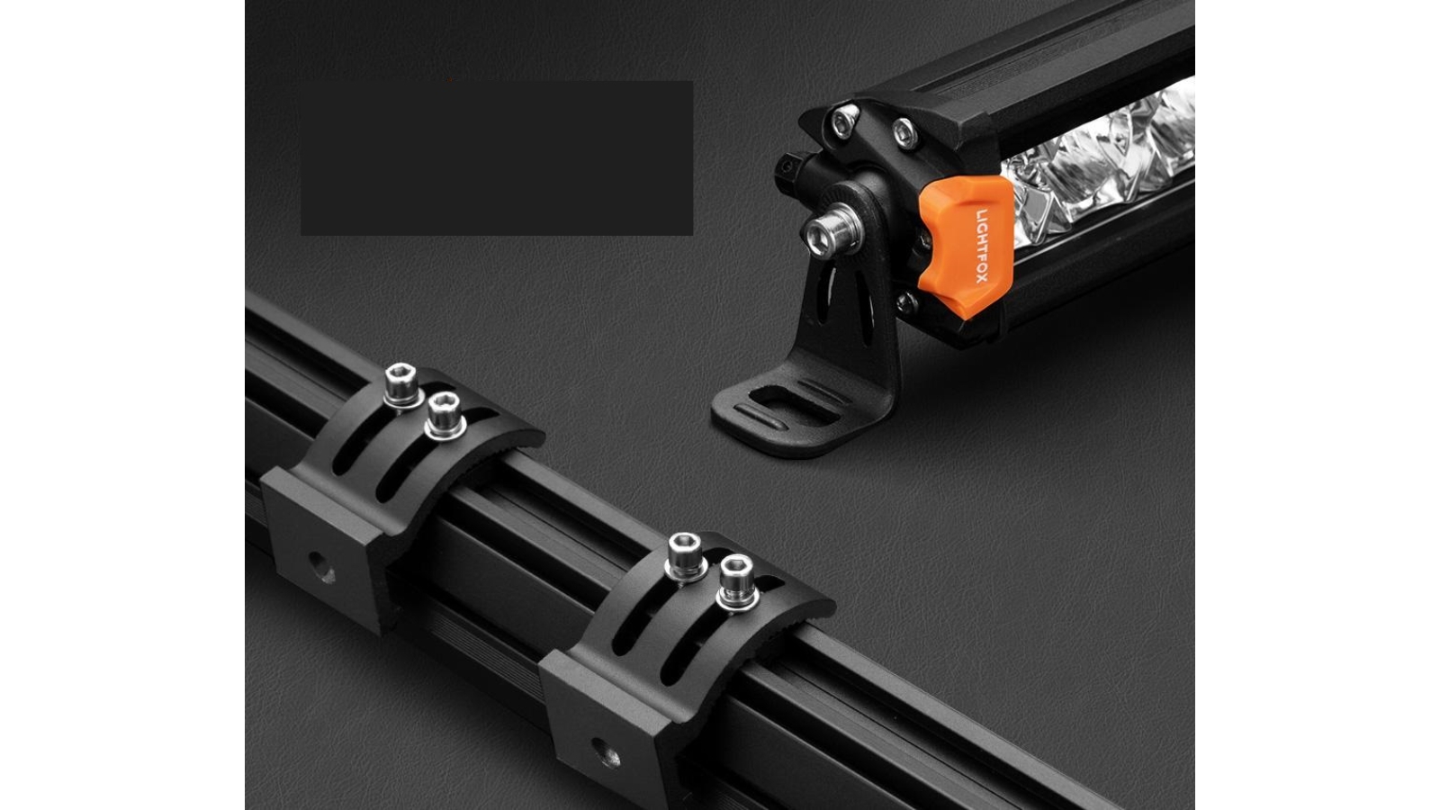 Lightfox Osram LED Light Bar Slim Single 14 inch Harvey Norman